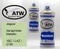 Preview: Jaguar, Seraphinite Metallic, 1BC / LAZ / 2150: 400ml Sprühdose + 400ml Klarlack - Set, von ATW Autoteile West.